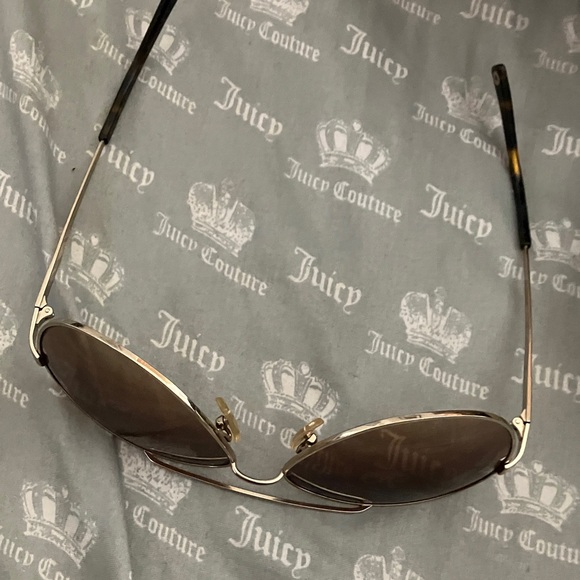 Coach Dark Lens Aviator Sunglasses - Picture 4 of 9